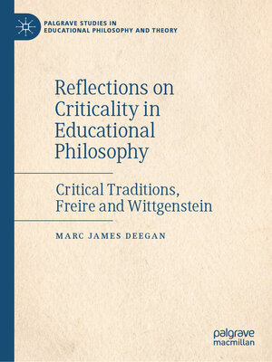 cover image of Reflections on Criticality in Educational Philosophy